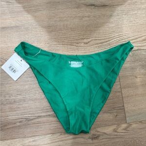 Kulani Kinis Women's Green Bikini Bottom NWT